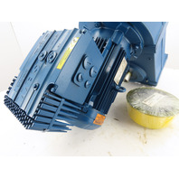 Sew 3HP 17-2.9 RPM 97.89:1 65mm Hollow Shaft Gear Motor W/ Inverter MM22D-503-00