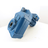 Sew 3HP 17-2.9 RPM 97.89:1 65mm Hollow Shaft Gear Motor W/ Inverter MM22D-503-00