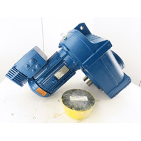 Sew 3HP 17-2.9 RPM 97.89:1 65mm Hollow Shaft Gear Motor W/ Inverter MM22D-503-00