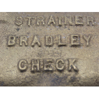 Bradley 118-039A Strainer Check Valve 1/2" NPT Brass