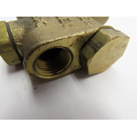 Bradley 118-039A Strainer Check Valve 1/2" NPT Brass