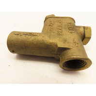 Bradley 118-039A Strainer Check Valve 1/2" NPT Brass