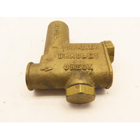 Bradley 118-039A Strainer Check Valve 1/2" NPT Brass