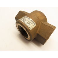 Anderson (Dwyer) 100 1 1/4"NPT Midwest Sight Glass Flow Indicator Brass