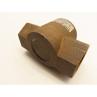 Anderson (Dwyer) 100 1 1/4"NPT Midwest Sight Glass Flow Indicator Brass