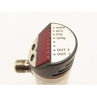 IFM PN7007 Efector Pressure Sensor with Display 4 Pole M12 Connector