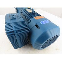 3HP 6.3-38.36 RPM 44.32:1 Ratio Gear Motor W/Brake Inverter VFD MM22D-503-00