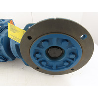 3HP 6.3-38.36 RPM 44.32:1 Ratio Gear Motor W/Brake Inverter VFD MM22D-503-00