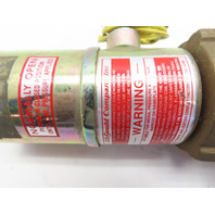 GOULD QR-3V Air Water Solenoid Valve 5-150PSI 120V Coil 1-1/4"NPT Normally Open