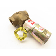 GOULD QR-3V Air Water Solenoid Valve 5-150PSI 120V Coil 1-1/4"NPT Normally Open