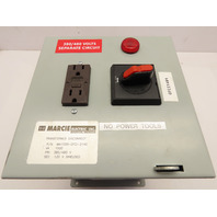 Marcie MN1000-GFCI-3140 Transformer Disconnect 1000 VA PRI 380/480V  Sec 120V