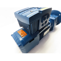 Sew 1HP 35-213RPM 7.97:1 Ratio Gear Motor W/Brake Inverter MM07D-503-00 380-500V