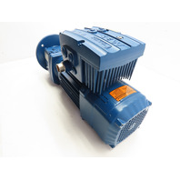Sew 1HP 35-213RPM 7.97:1 Ratio Gear Motor W/Brake Inverter MM07D-503-00 380-500V