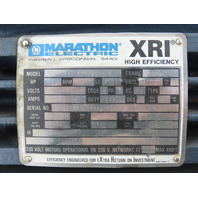 Marathon XRI 60HP 1775RPM 364T TCV Frame Severe Duty TEFC Vertical Motor