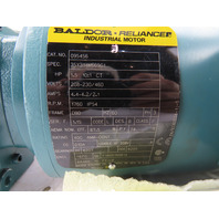 Baldor 1.5 HP Invertor Duty Gear Motor 26.43 RPM 66.60:1 Hollow Shaft Quantis
