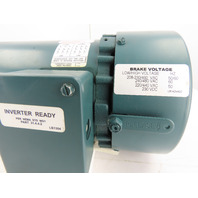 Baldor 1.5 HP Invertor Duty Gear Motor 26.43 RPM 66.60:1 Hollow Shaft Quantis