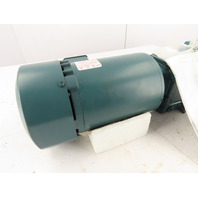 Baldor 1.5 HP Invertor Duty Gear Motor 26.43 RPM 66.60:1 Hollow Shaft Quantis