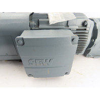 SEW-EURODRIVE 11kW 111 RPM 16:1 Ratio Gear Motor W/Brake & Encoder