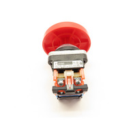 Fuji Electric AR30BOR-11R Red Push Button Command Switch w/ Contact Block