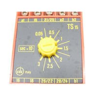 CDC TS15 .5-30 Second Timing Relay 110-220VAC