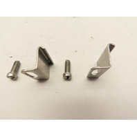 Hoffman AL18 Lid Clamp Kit Enclosure/Junction Box 304SS Clip & Bolt Lot/Set of 2