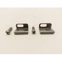 Hoffman AL18 Lid Clamp Kit Enclosure/Junction Box 304SS Clip & Bolt Lot/Set of 2