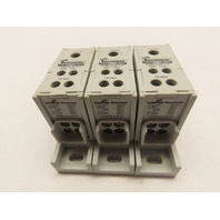 Bussmann PDBFS220 CU7 Power Distribution Block 175Amp 600V Lot Of 3