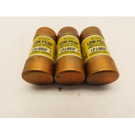 Buss LPJ-60SP LPJ60SP Lot of 3 Time Delay Fuses 60A 600VAC/300VDC max
