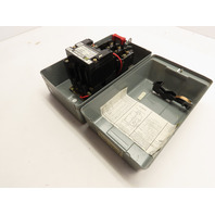 Square D 8536SAG12 Nema Size 00 Motor Starter 2 Hp W/Enclosure 120V Coil