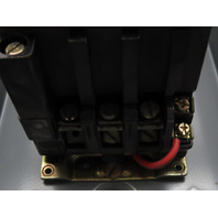 Square D 8536SBG2 Nema Size 0 Motor Starter 3-5Hp W/Enclosure 120/240V Coil