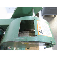 Burr King 1000 3 Hp Double Spindle Deburring & Polishing Machine w/ Pedestal