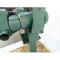 Burr King 1000 3 Hp Double Spindle Deburring & Polishing Machine w/ Pedestal