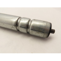Gravity Conveyer Roller O-ring drive grooves 1.9" Dia x 36" B.F. 7/16" Hex axle