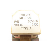 Big Joe 005656 Type A1300 12 Volt DC Contactor Cableform A1322-1-1-12