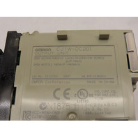 Omron CJ1W-OC201 Output Unit Rail mount & interlocking