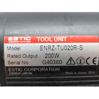 Estic ENRZ-TU020R-S Servo Nutrunner Tool Unit 200W & Transducer 7.5W  200 Nm