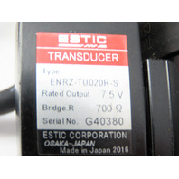 Estic ENRZ-TU020R-S Servo Nutrunner Tool Unit 200W & Transducer 7.5W  200 Nm