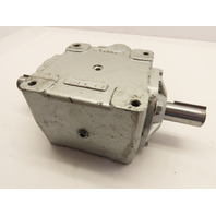 Curtis 214 Right Angle Type D or E Bevel Gearbox 1:1 Ratio 3-1" Dia  Shafts