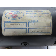 WEMOCO 00-65004 12VDC Drive Electric Motor