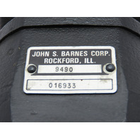 John S Barnes 9490 Hydraulic Pump Face Mount with 12VDC Electric Solenoid