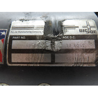 Big Joe 016042 12 Volt DC Motor w/ Mechanical Disk Brake 7"Dx15"L nom.size