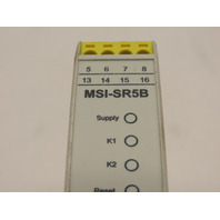 Leuze 547952 MSI-SR5B-01 Industrial Safety Relay 24VDC 2A/250VAC