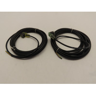 Lot of 2 Lutze 709654 Valve Connector Cable Cord 14 ft long