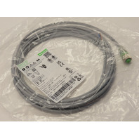 Murr 7000-12291-2340500 Sensor Connector Female 0&deg; M12 Socket 5m 4 Pins - Plain