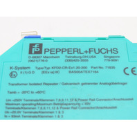 Pepperl Fuchs 71835 KFD2-CR-EX1.20-200 Isolated Repeater
