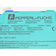 Pepperl Fuchs 112879 KFD2-UT-EX1 Universal Temperature Measurement Amp Converter