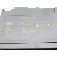 Siemens Simatic 6ES7 340-1AH01-0AE0 S7 Communication Module w/RS232C Interface