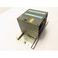 Siemens Simatic 1P 6ES7 314-6CF00-0AB0 Industrial PLC Controller S7 w/mount rail