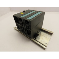 Siemens Simatic 1P 6ES7 314-6CF00-0AB0 Industrial PLC Controller S7 w/mount rail