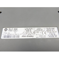 Allen Bradley 1746-P2-Ser-C 1746-A7-Ser-B SLC 500 Power Supply & (7) Slot Rack